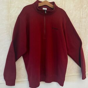 Columbia 1/4" Zip Sweatshirt Size XL